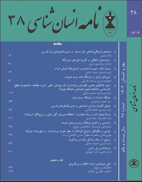 نامه انسان‌شناسی